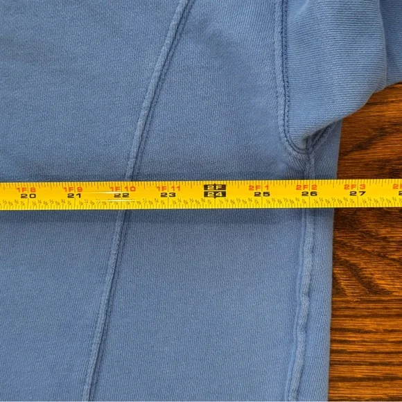 Aerie XL Blue Cotton Sweatshirt - Picture 5 of 6